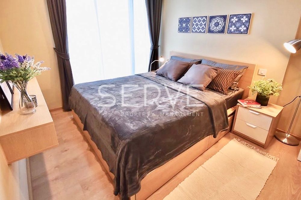 รูป Muji Style 1 Bed Unit on High Fl. (South side) BTS Asok & MRT Sukhumvit 550 m. / Condo For Rent-Noble Recole Sukhumvit 19 (โนเบิล รีโคล สุขุมวิท 19) - รูปที่ 5/12