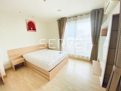 Large Room 1 Bed Seperated kitchen Perfect Location MRT Ratchadaphisek 0 m. / Condo For Rent-Rhythm Ratchada