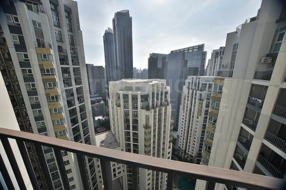 รูป Belle Grand Rama 9 ไซส์ใหญ่ ชั้นสูง ตกแต่งครบ ใกล้ MRT พระราม 9 - รูปที่ 11/11