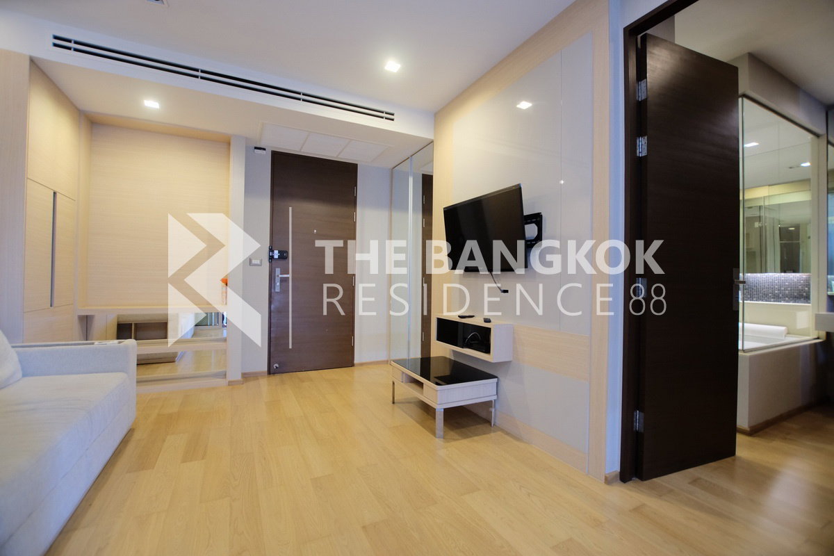 รูป The Address Asoke ชั้นสูง ตกแต่งครบ ทำเลดี ใกล้ MRT เพชรบุรี - รูปที่ 7/8