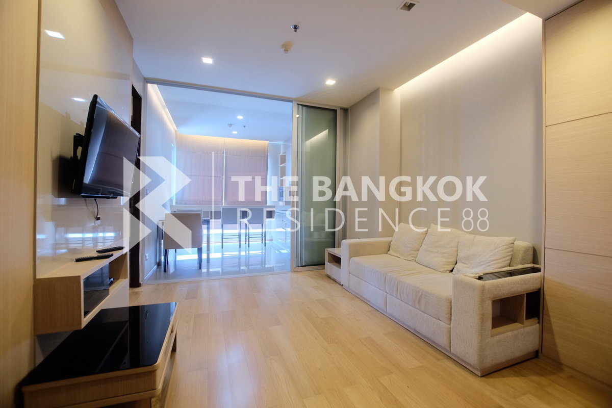 รูป The Address Asoke ชั้นสูง ตกแต่งครบ ทำเลดี ใกล้ MRT เพชรบุรี - รูปที่ 2/8
