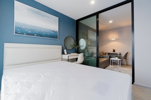 รูปภาพ M1288 Condo for rent, Reach Phaholyothin 52, beautiful room, fully furnished, with washing machine, special price