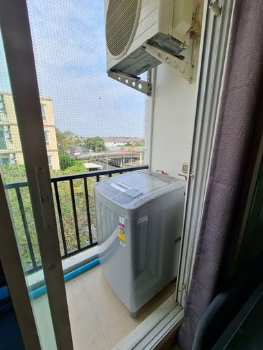 รูป 🥳[เช่า-RAR23021-130] The Happiness Condo. ตึก C4, ชั้น 4*ห้องมุม *มีเครื่องซักผ้า💚Line id: @thefirstagent** - รูปที่ 9/11