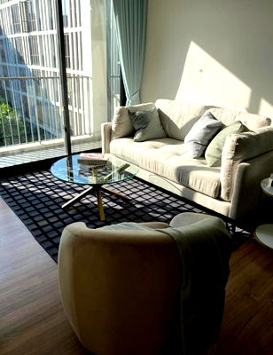 เช่าคอนโด BTS อ่อนนุช : ให้เช่า Hasu Haus. 2นอน 65ตร.ม. Line id: @pfagent