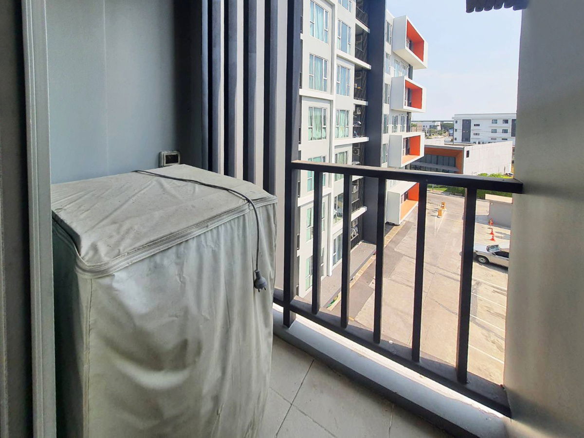 picture 🥳[Rent-RAR1802107] Serrano Rama 2, A Building, FL.5th*Washing machine *Near Central Rama 2💚Line id: @thefirstagent** - 14/16