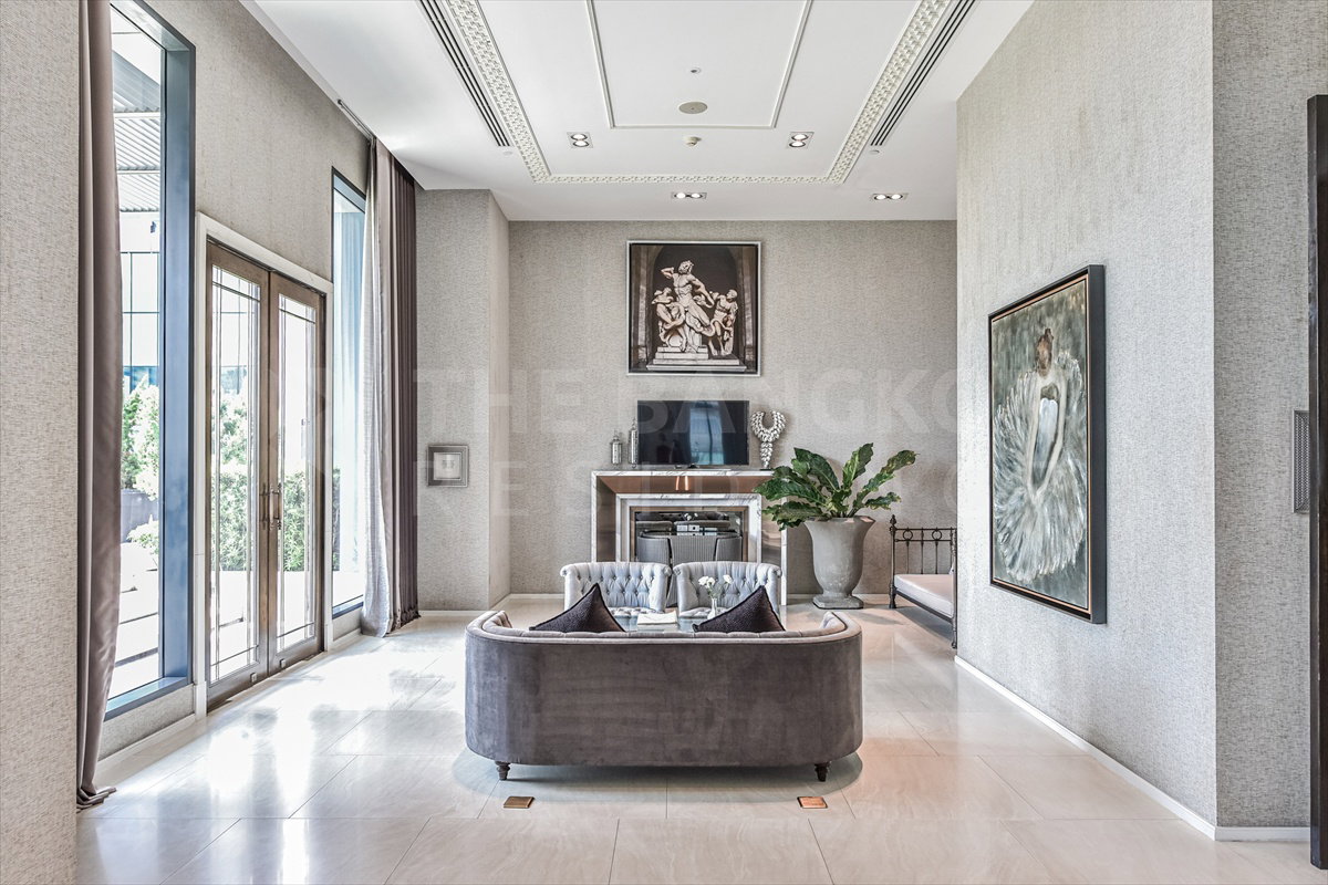 รูป The Diplomat Sathorn คอนโด High Rise  ชั้นสูง ห้องใหญ่ ใกล้ BTS สุรศักดิ์ - รูปที่ 11/13