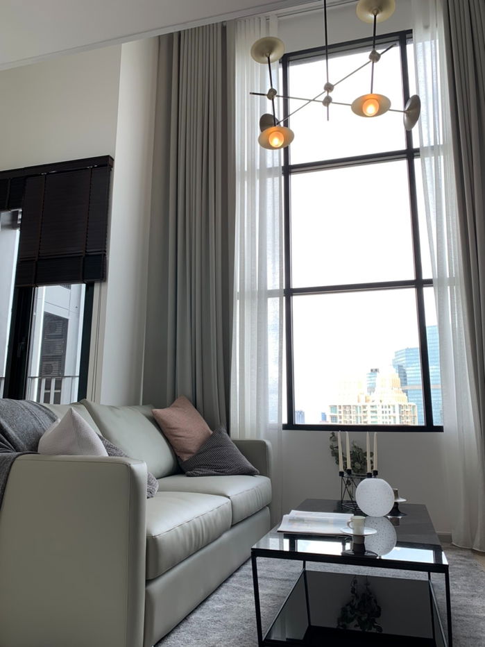 picture ✨ For Sell!! Knightsbridge Prime Sathorn 1 Bedroom Duplex Fully furnished Ready to move - 1/6