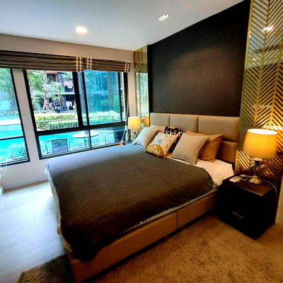 คอนโดให้เช่า : 💙💛❤️(For Rent) Metro Luxe Rose Gold Phahol-Sutthisan  🌊Pool Access 🚝BTS Saphan Khwai