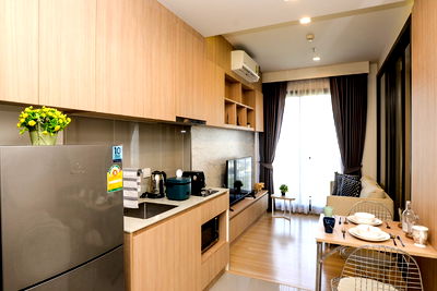 คอนโดให้เช่า :  M จตุจักร. 1นอน 33ตร.ม *Pets friendly* Line id: @pfagent