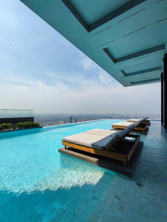 รูปภาพ ให้เช่าคอนโด เดอะโพลิแทนอควา The​ Politan​ Aqua ห้องใหม่ พร้อมเครื่องซักผ้า เฟอร์นิเจอร์ เครื่องใช้ไฟฟ้าครบ​ ตึกติดริมน้ำ