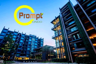 ขายคอนโด : ขาย Prompt condo  ใกล้ มอ. สภาพห้องใหม่ ราคาต่ำกว่าทุน