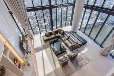 💥Ready to move in💥 Banyan Tree Residence Riverside BKK 📣📣📣 Duplex 4 Bedrooms 