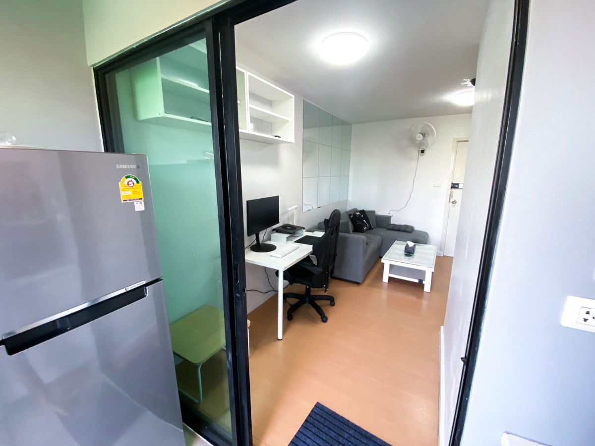picture (Owner released by himself) I Condo Sukhumvit 105, near BTS Bearing, large room 31 sq m., 6th floor, Building A6, good view, 1 bedroom  with furniture - 13/38