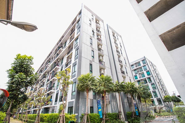 picture (Owner released by himself) I Condo Sukhumvit 105, near BTS Bearing, large room 31 sq m., 6th floor, Building A6, good view, 1 bedroom  with furniture - 30/38
