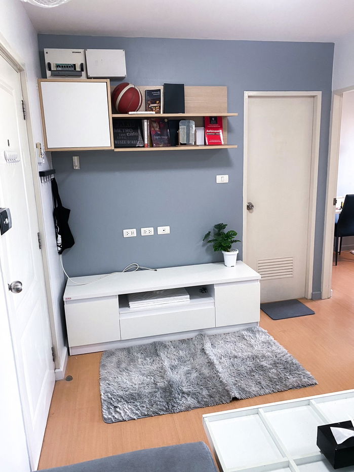 picture (Owner released by himself) I Condo Sukhumvit 105, near BTS Bearing, large room 31 sq m., 6th floor, Building A6, good view, 1 bedroom  with furniture - 9/38