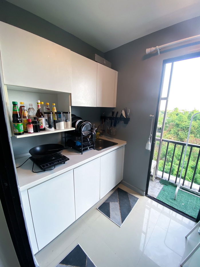 picture (Owner released by himself) I Condo Sukhumvit 105, near BTS Bearing, large room 31 sq m., 6th floor, Building A6, good view, 1 bedroom  with furniture - 16/38
