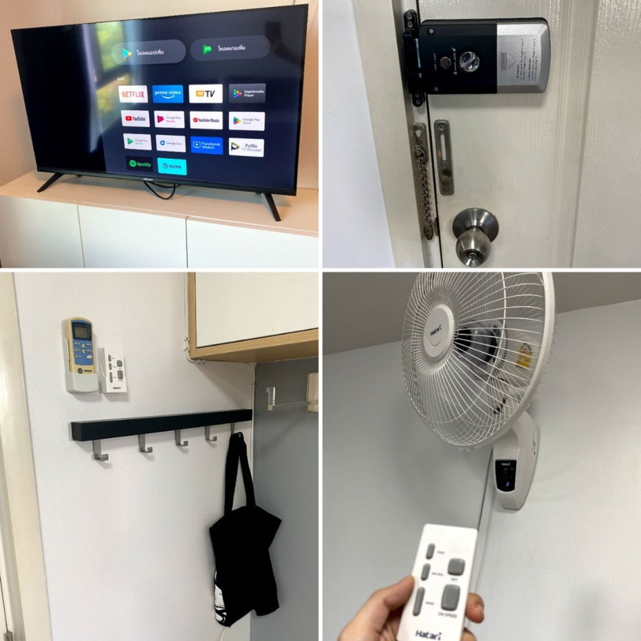 picture (Owner released by himself) I Condo Sukhumvit 105, near BTS Bearing, large room 31 sq m., 6th floor, Building A6, good view, 1 bedroom  with furniture - 19/38