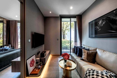 คอนโดให้เช่า : ให้เช่าคอนโด THE ESSE at SINGHA COMPLEX 1 นอน 50 ตรม. ชั้น 8 ห้องสวย Fully Furnished K3771