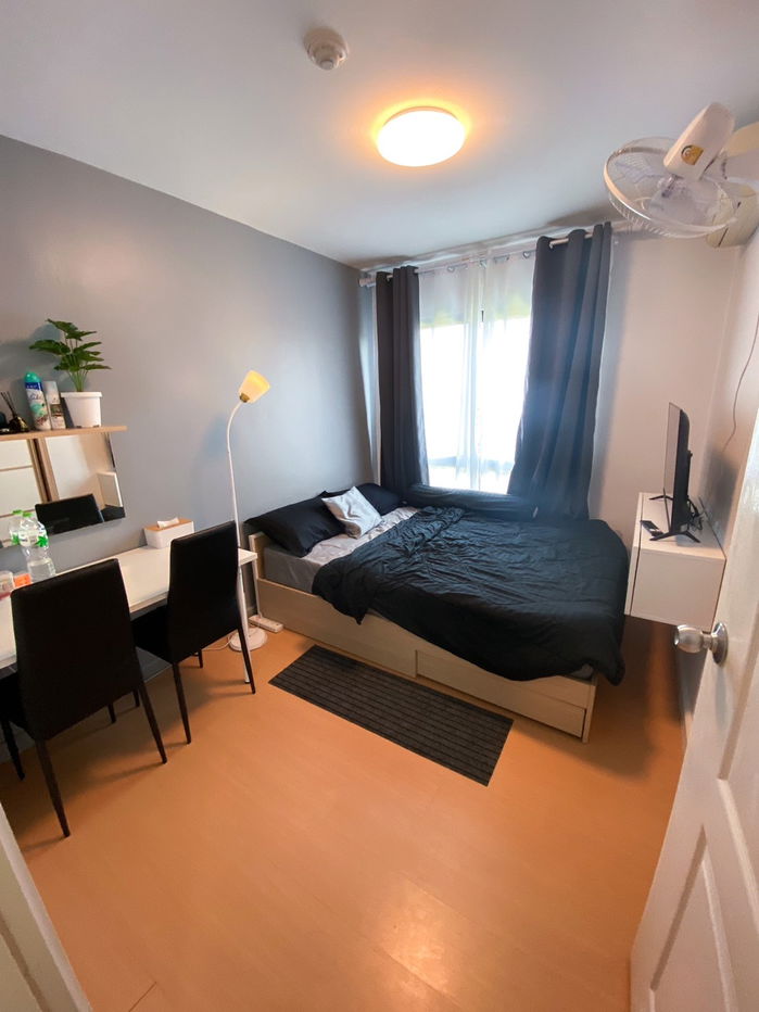picture (Owner released by himself) I Condo Sukhumvit 105, near BTS Bearing, large room 31 sq m., 6th floor, Building A6, good view, 1 bedroom  with furniture - 4/38