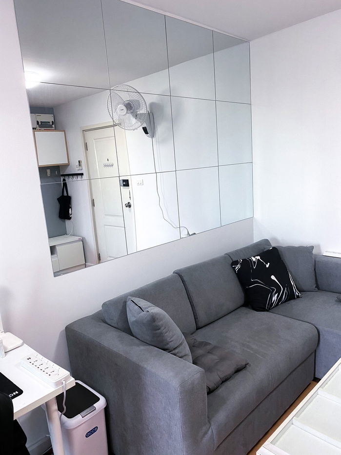 picture (Owner released by himself) I Condo Sukhumvit 105, near BTS Bearing, large room 31 sq m., 6th floor, Building A6, good view, 1 bedroom  with furniture - 10/38