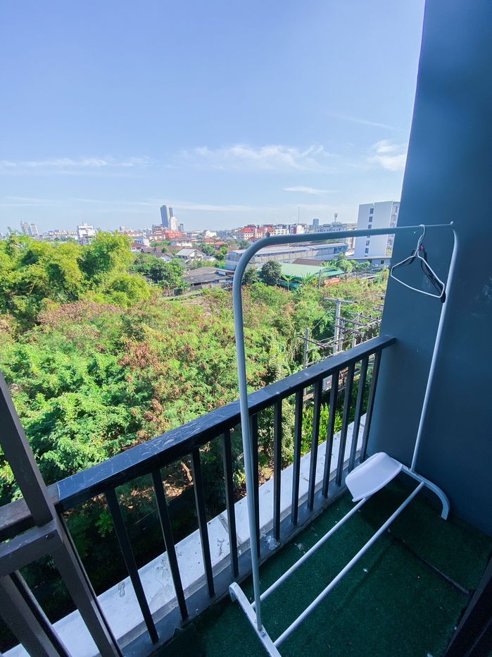picture (Owner released by himself) I Condo Sukhumvit 105, near BTS Bearing, large room 31 sq m., 6th floor, Building A6, good view, 1 bedroom  with furniture - 18/38