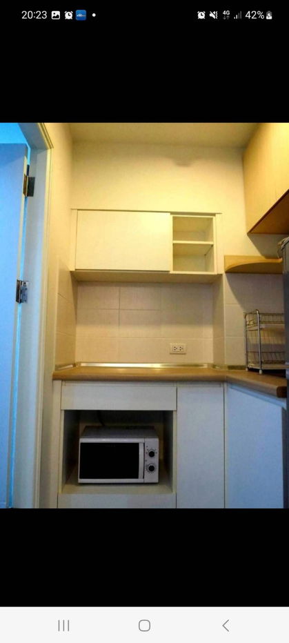 รูป ให้เช่าห้องคอนโดลุมพินี เพลส ศรีนครินทร์ - หัวหมาก สเตชั่น ขนาด 32.50 ตร.ม. ตกแต่งพร้อมอยู่ เดินทางสะดวกสบาย  - รูปที่ 9/12