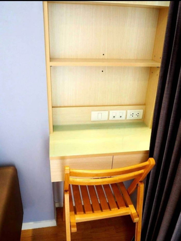 รูป ให้เช่าห้องคอนโดลุมพินี เพลส ศรีนครินทร์ - หัวหมาก สเตชั่น ขนาด 32.50 ตร.ม. ตกแต่งพร้อมอยู่ เดินทางสะดวกสบาย  - รูปที่ 6/12