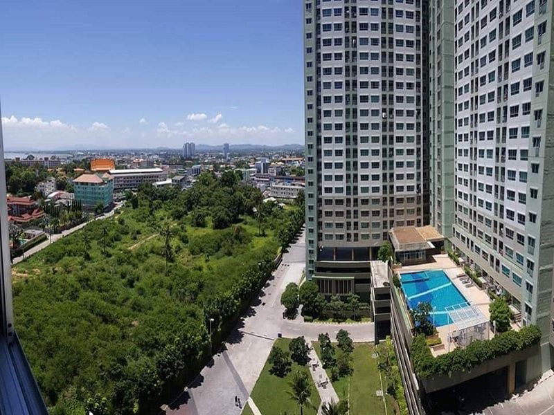 รูป ว่าง10พย 68🟡🟡🟡ให้เช่า ลุมพินี คอนโดทาวน์ พัทยาเหนือ ตึก B ชั้น 18 เฟอร์และเครื่องใช้ไฟฟ้าครบ ค่าเช่า 8500 บาท ขนาด 23 ตรม🟡🟡🟡 - รูปที่ 6/7