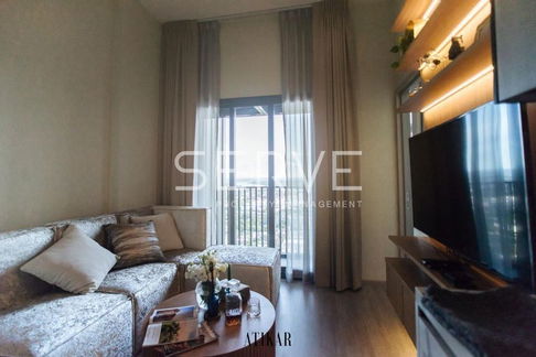 Cozy 1 Bed on Super High Floor 30+ @ BTS Punnawithi / Condo For Rent and Condo For Sale-The Line sukhumvit 101