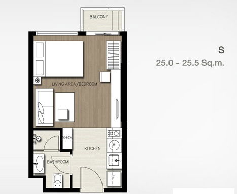 Studio floor plan