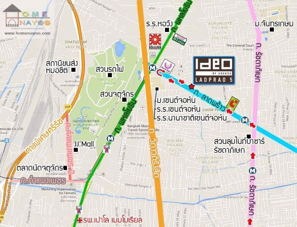 รูป คอนโดติดMRT​ พหลโยธิน เซนทรัล​ลาดพร้าว ให้เช่าห้องใหม่ IDEO Ladprao 5 (ไอดีโอ ลาดพร้าว 5)พร้อมเฟอร์เครื่องใช้ไฟฟ้าครบชุด ชั้น 17 ขนาด 34 ตรม. - รูปที่ 25/26