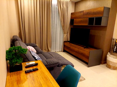 Condos for rent : For Condo the Palm wongamat beach front 1 bed hight floor (S03-1262) 