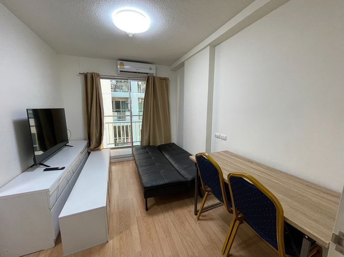 1-bed condo for rent, 27 sqm, Lumpini Ville On Nut - Lat Krabang