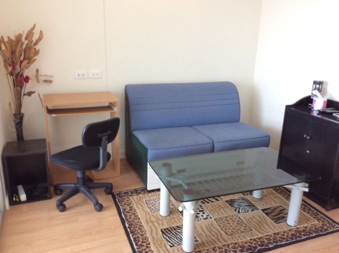 1-bed condo for rent, 27 sqm, Lumpini Ville Ratburana - Riverview