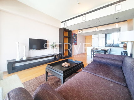 รูปภาพ Minimal Modern 2 Bed Unit in Sathorn Area Close to MRT  Lumpini & BTS Chong Nonsi / Condo For Rent At The Met Sathorn