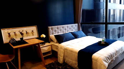 คอนโดให้เช่า : ให้เช่าคอนโด Ashton จุฬา-สีลม Studio 26 ตรม. ชั้น 26 ห้องสวย ราคาพิเศษ Fully Furnished K3786