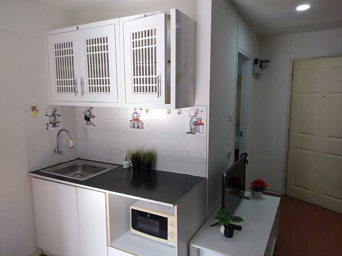 รูป เช่า!!! ลุมพินี บดินทร์เดชา-ราม ขนาด 28 ตรม. C ชั้น 3 ราคา 6,700 บาท พร้อมเฟอร์และเครื่องใช้ไฟฟ้า - รูปที่ 8/11