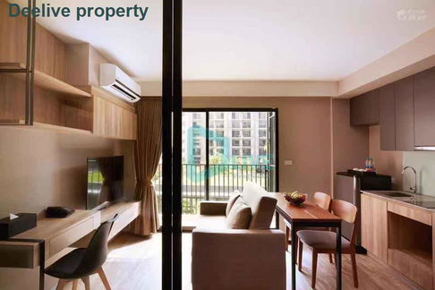 DL008636 Condo for rent, Blossom Condo @ Sathorn - Charoenrat near BTS Surasak, ready to move in, call urgently 0656133286 LineID @655ebbvc
