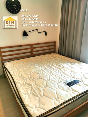 Condos for rent : Rent, Ideo Mobi Sathorn, Studio,  Near BTS KrungThonburi, ICONSIAM