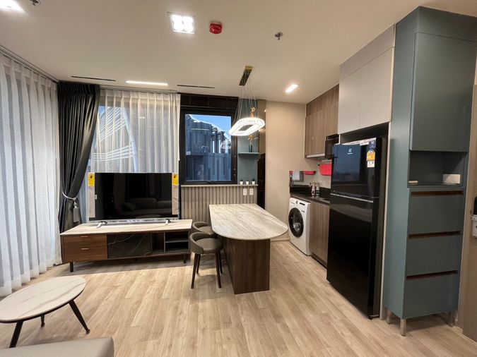 ให้เช่าคอนโด Ideo mobi sukhumvit eastpoint คอนโดแต่งครบพร้อมเข้าอยู่ใกล้รถไฟฟ้าBTSบางนาเพียง250เมตรเท่านั้น!!