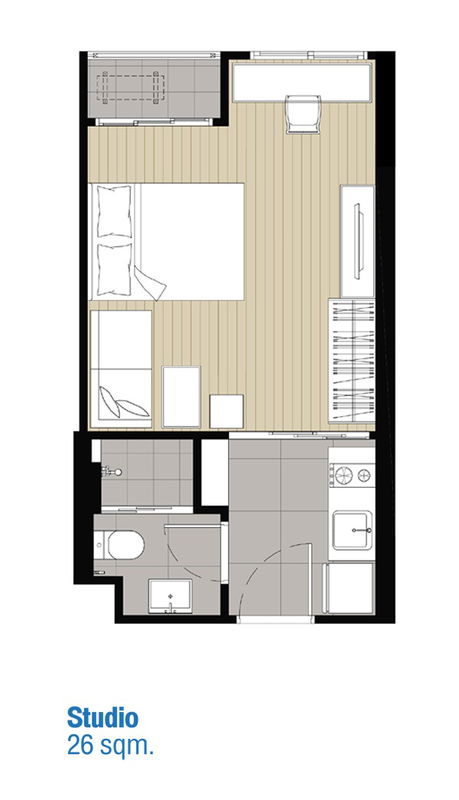 Studio floor plan