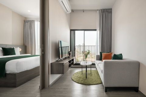 รูปภาพ ✅𝘾𝙤𝙣𝙙𝙤 𝙁𝙤𝙧 𝙍𝙚𝙣𝙩 1Bedroom Plus Executive 37 sq.m. Fully furnished+𝙁𝙍𝙀𝙀 𝙒𝙞𝙛𝙞 Hampton Sriracha 🔥