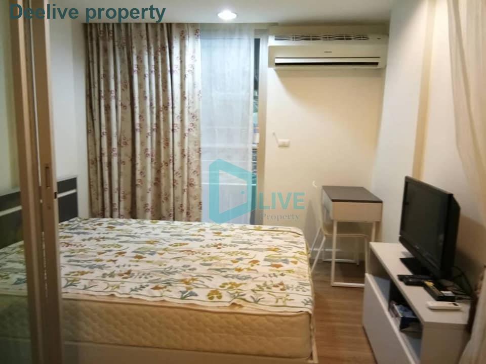 picture DL008376 Condo for rent, The Kris Ratchada 17 near MRT สุทธิสาร, ready to move in, call urgently 0638692663 LineID @655ebbvc - 7/8