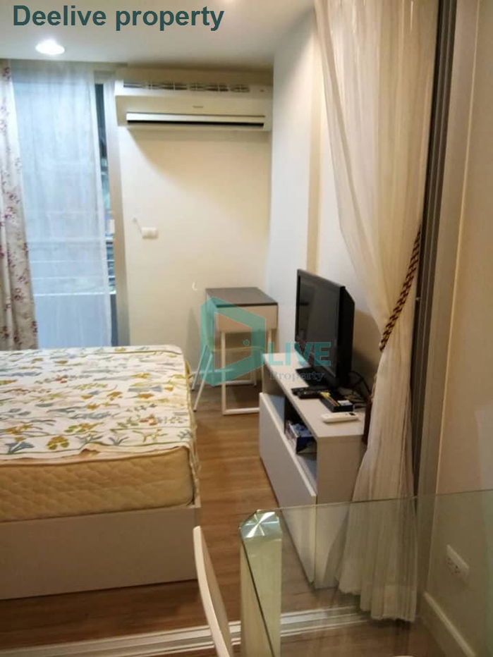 picture DL008376 Condo for rent, The Kris Ratchada 17 near MRT สุทธิสาร, ready to move in, call urgently 0638692663 LineID @655ebbvc - 2/8