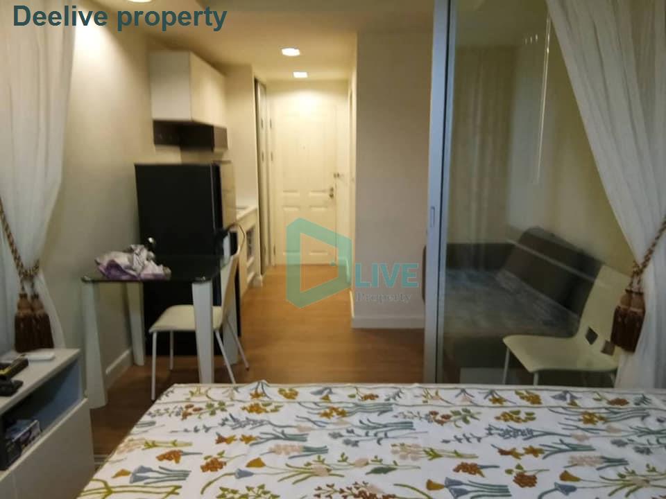 picture DL008376 Condo for rent, The Kris Ratchada 17 near MRT สุทธิสาร, ready to move in, call urgently 0638692663 LineID @655ebbvc - 5/8