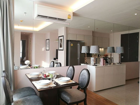 2 Beds 2 Baths with Bathtub Good Location BTS Phrom Phong 800 m. / Condo For Rent -H Sukhumvit 43 (เอช สุขุมวิท 43)