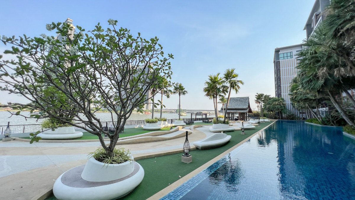 รูป ให้เช่ามีเครื่องซักผ้า** คอนโด Metro Luxe Riverfront  เครื่องใช้ไฟฟ้าครบ พร้อมอยู่ ห้องมือ1 แต่งสวย คอนโดริมแม่น้ำเจ้าพระยา - รูปที่ 15/38