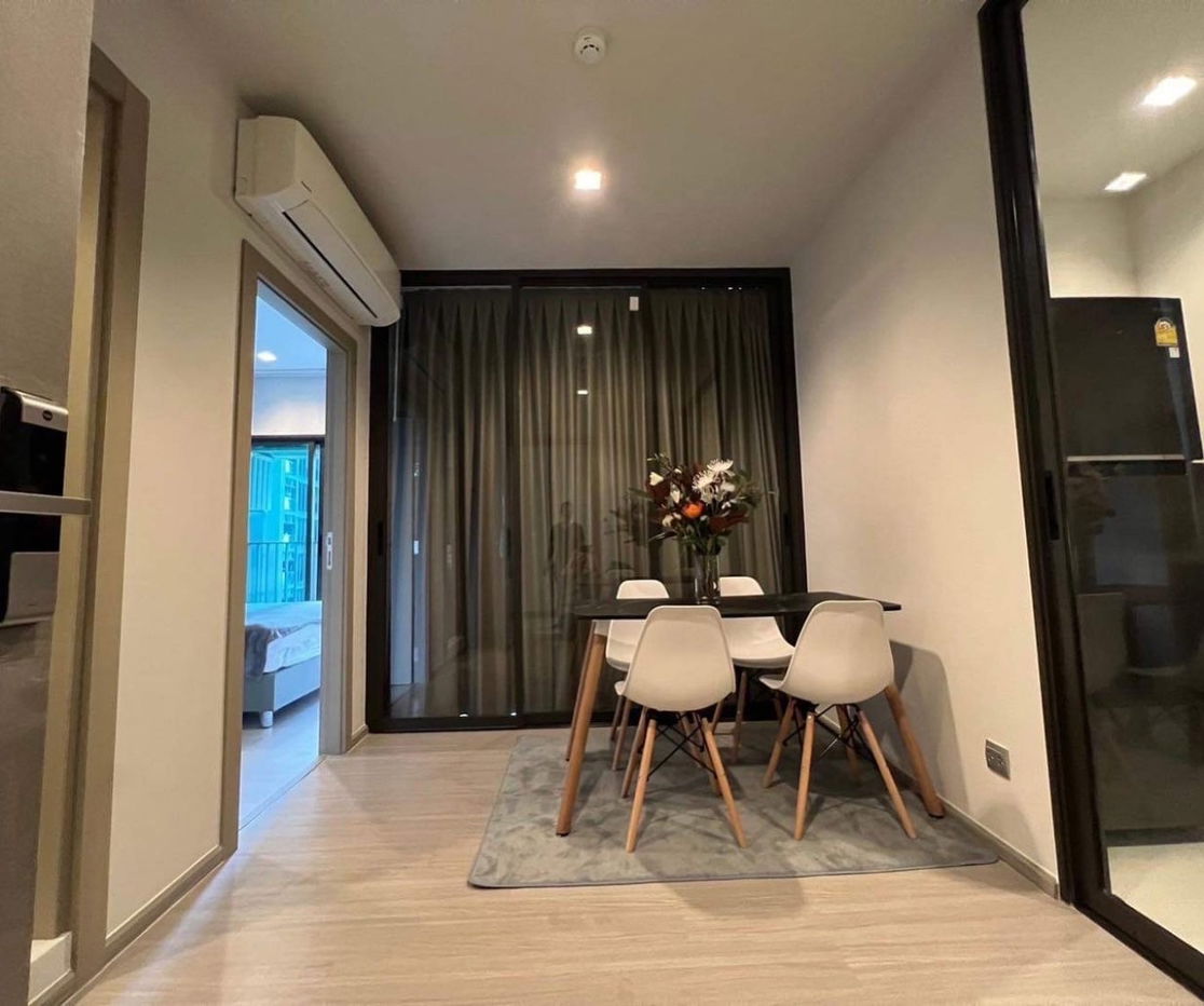 รูป For rent-ให้เช่า-2นอน1น้ำ Life Asoke-Rama9 10F 36sqm ระเบียงทิศเหนือ วิวโล่ง 25,000/เดือน - รูปที่ 2/10