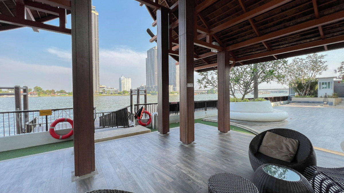 รูป ให้เช่ามีเครื่องซักผ้า** คอนโด Metro Luxe Riverfront  เครื่องใช้ไฟฟ้าครบ พร้อมอยู่ ห้องมือ1 แต่งสวย คอนโดริมแม่น้ำเจ้าพระยา - รูปที่ 19/38