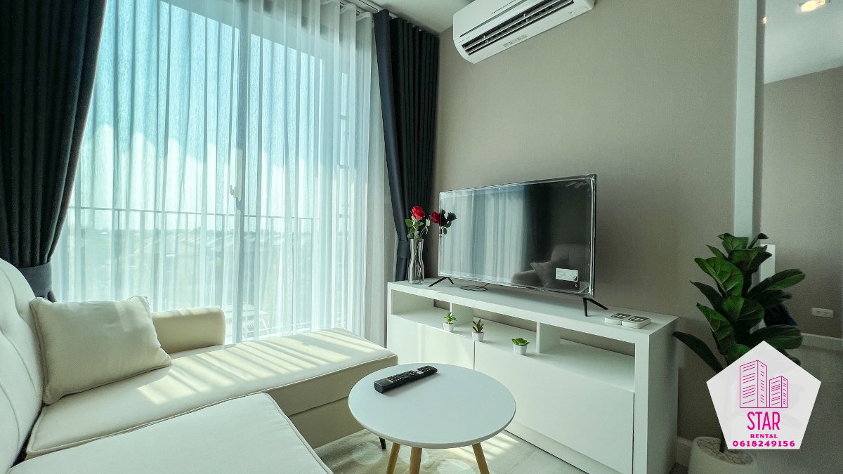 รูป ให้เช่ามีเครื่องซักผ้า** คอนโด Metro Luxe Riverfront  เครื่องใช้ไฟฟ้าครบ พร้อมอยู่ ห้องมือ1 แต่งสวย คอนโดริมแม่น้ำเจ้าพระยา - รูปที่ 7/38